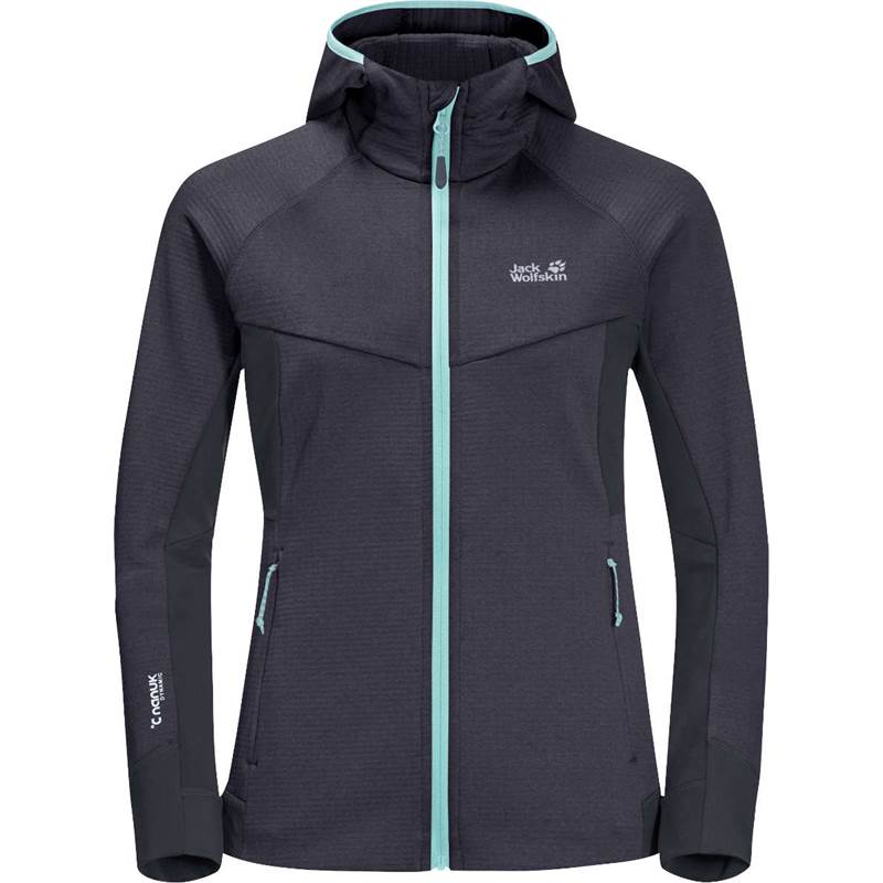 Jack Wolfskin Womens Hydro Grid Fleece Jacket-1